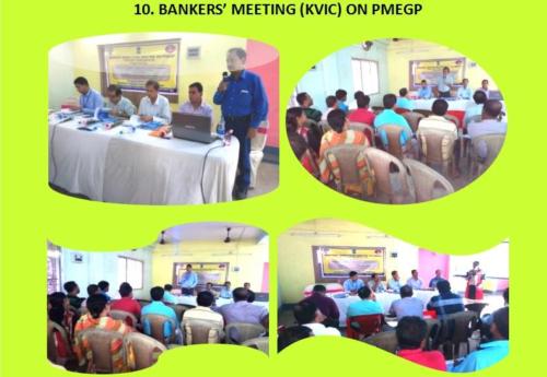 10. BANKERS’ MEETING (KVIC) ON PMEGP